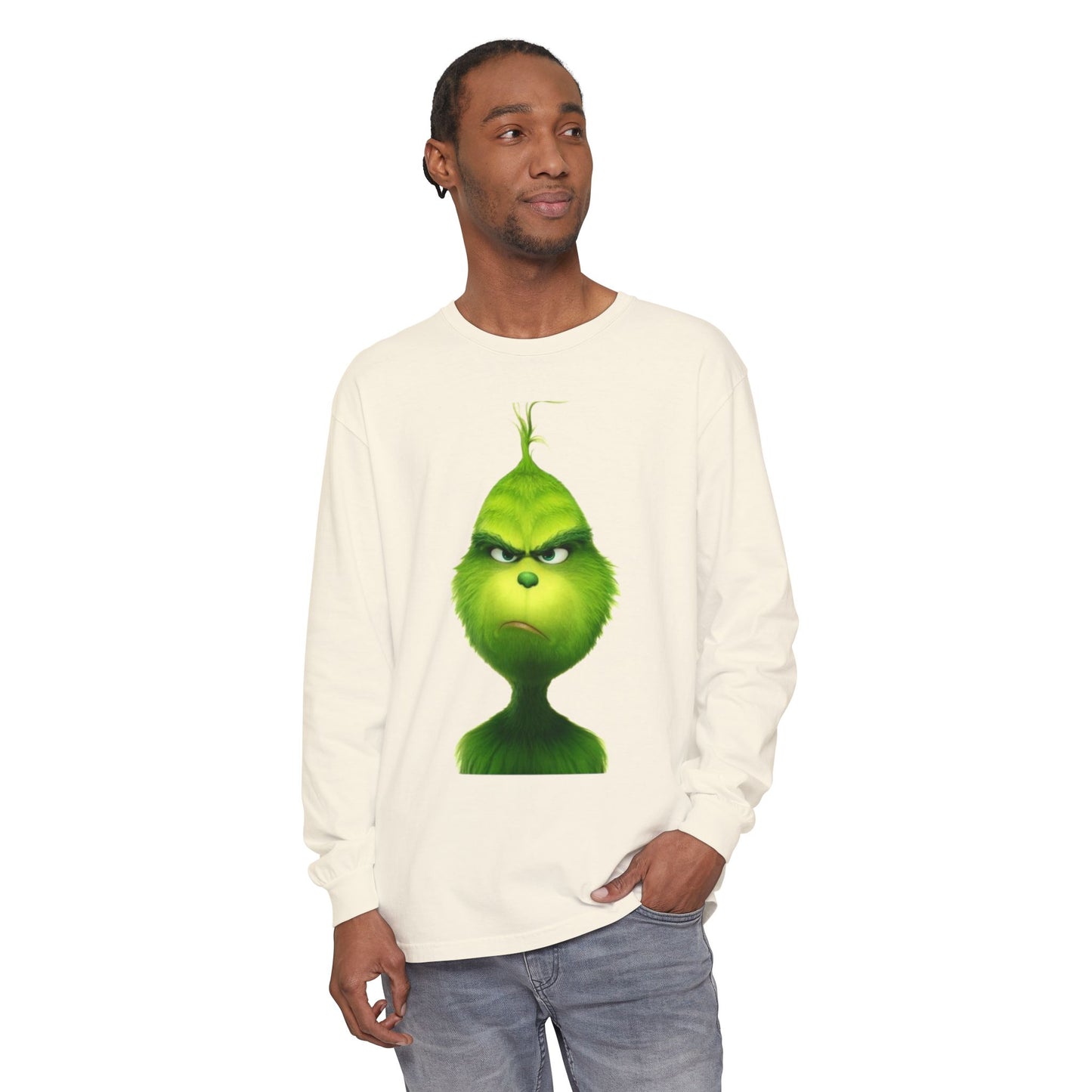 Unisex Garment-dyed Long Sleeve T-Shirt