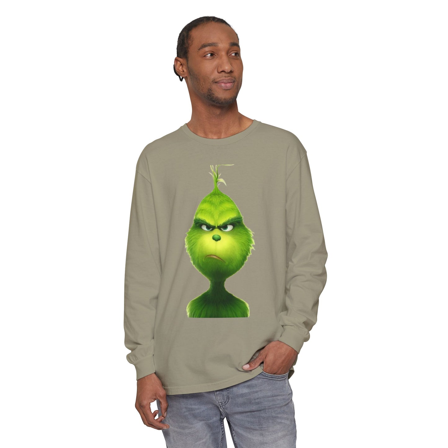 Unisex Garment-dyed Long Sleeve T-Shirt