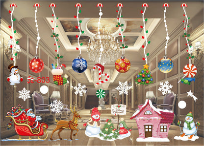 New Halloween Decorations Christmas Stickers