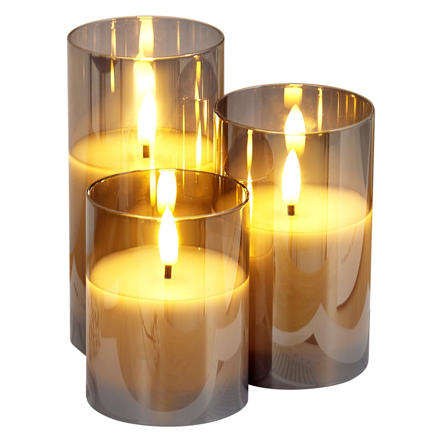 3-Pack Remote Flameless LED Candles