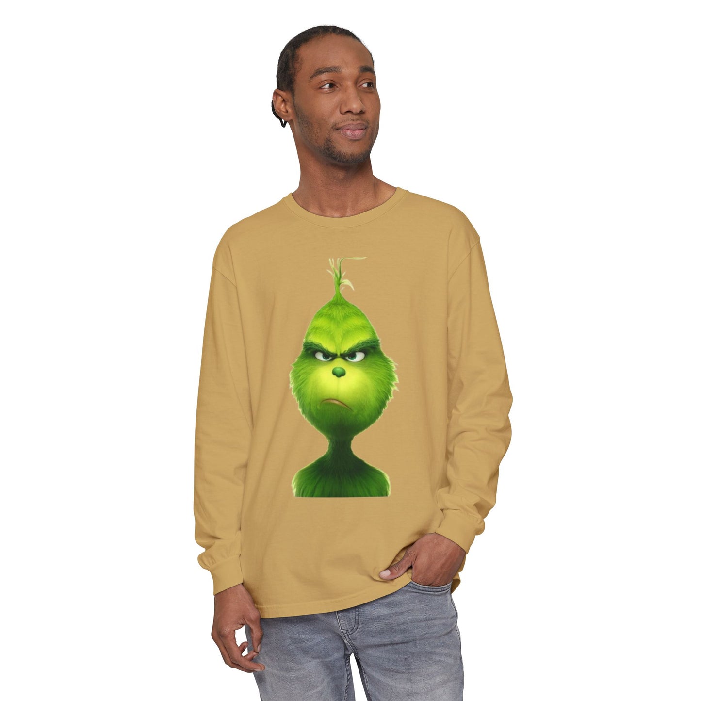 Unisex Garment-dyed Long Sleeve T-Shirt