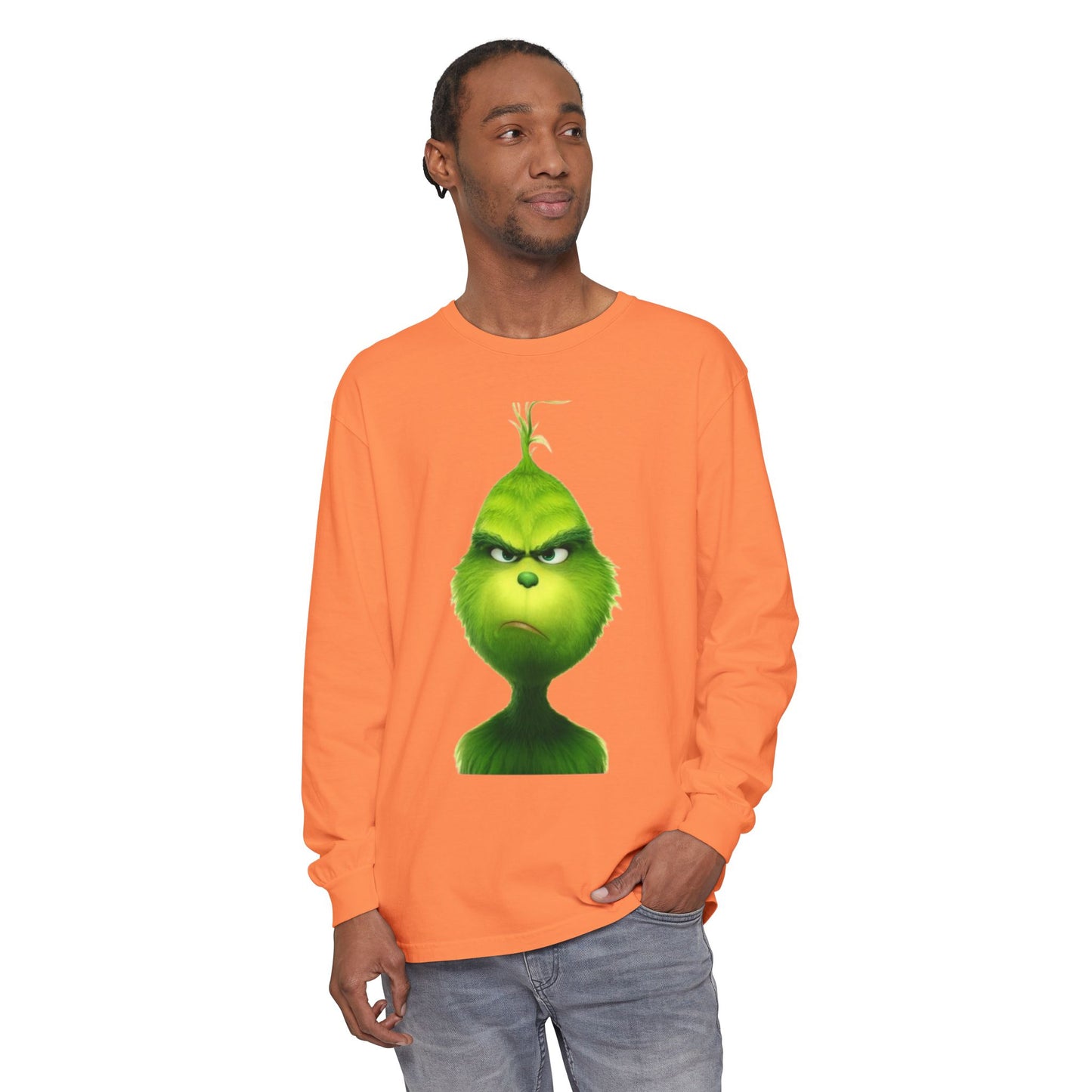 Unisex Garment-dyed Long Sleeve T-Shirt