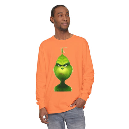 Unisex Garment-dyed Long Sleeve T-Shirt