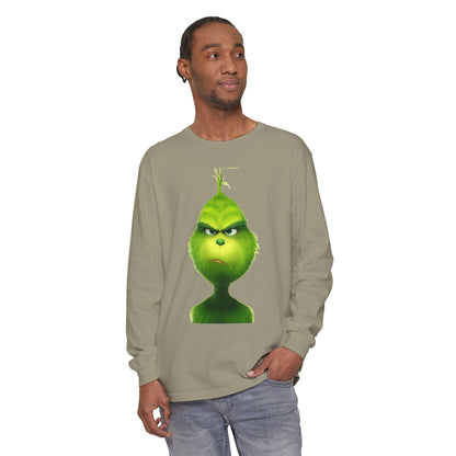 Unisex Garment-dyed Long Sleeve T-Shirt