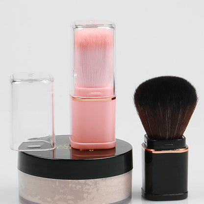 Head Portable Retractable Makeup Brush
