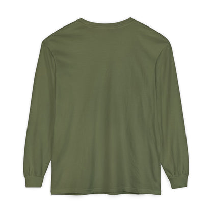 Unisex Garment-dyed Long Sleeve T-Shirt