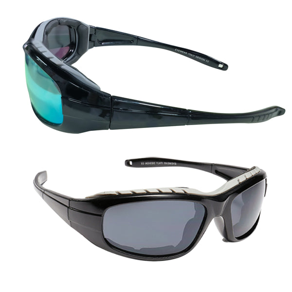 2 Pack Motorcycle Riding Sunglasses – Wind Protection