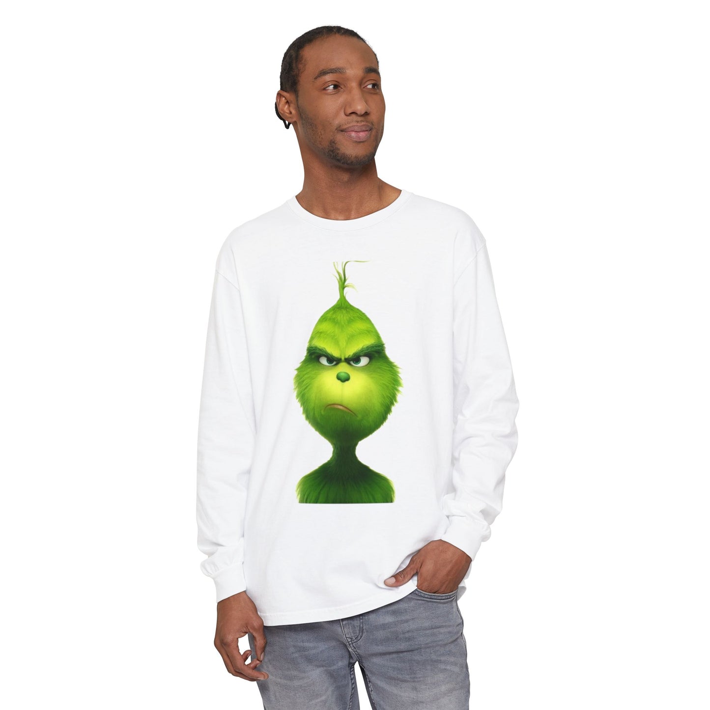 Unisex Garment-dyed Long Sleeve T-Shirt