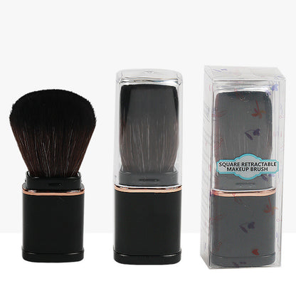 Head Portable Retractable Makeup Brush
