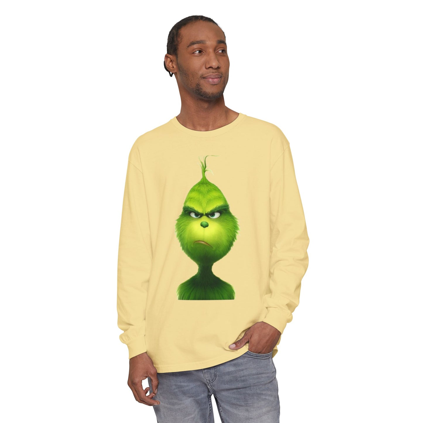 Unisex Garment-dyed Long Sleeve T-Shirt