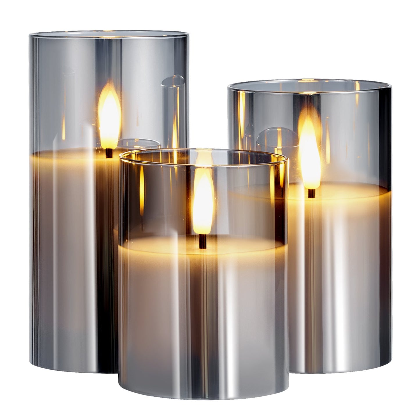3-Pack Remote Flameless LED Candles