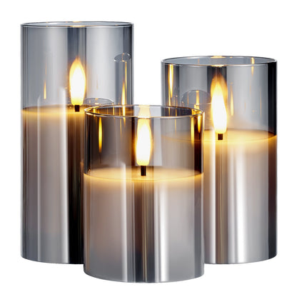 3-Pack Remote Flameless LED Candles