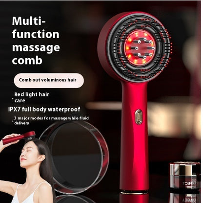 Electric Red-Light Therapy Hairbrush