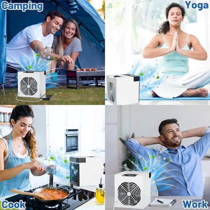 Mini Portable Air Conditioner Cooling for Bedroom