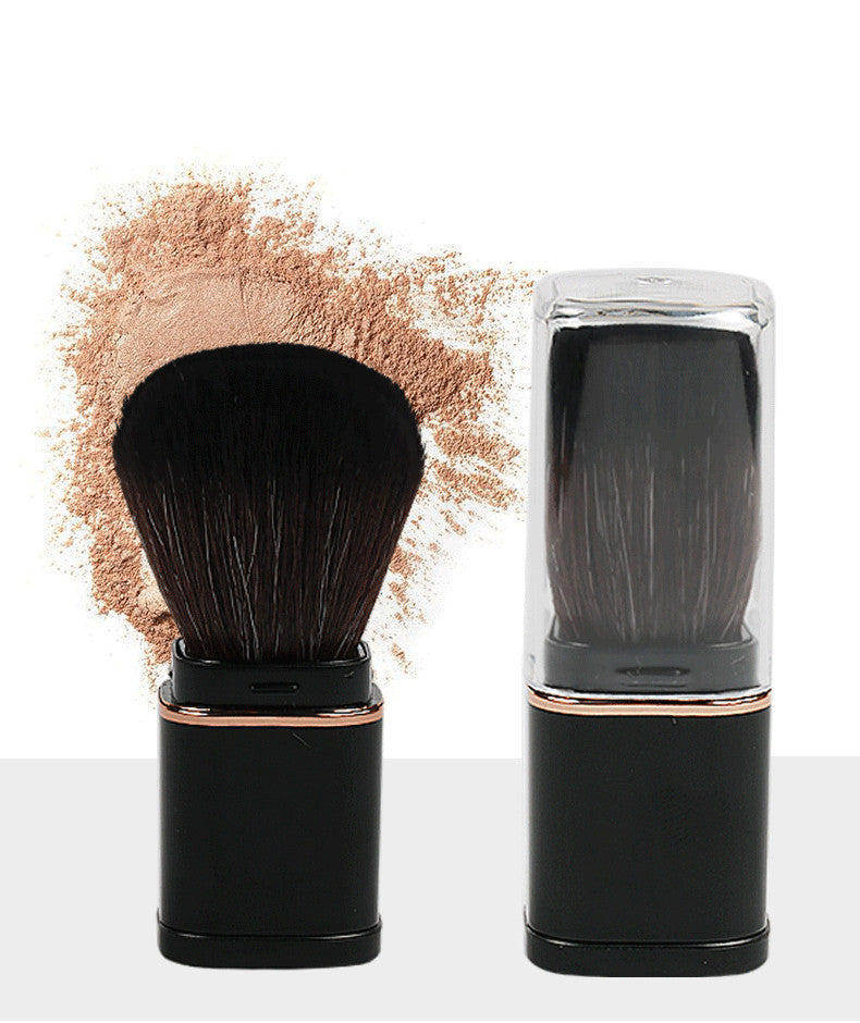 Head Portable Retractable Makeup Brush