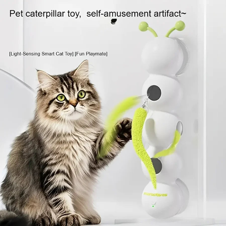  Electric Toy Caterpillar Pet Cat