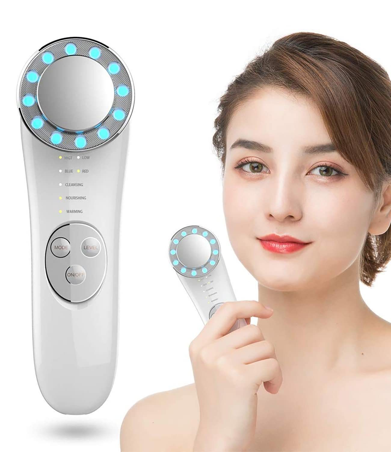 Facial Massager Skin Care Tools 7 In 1 Face Lifting