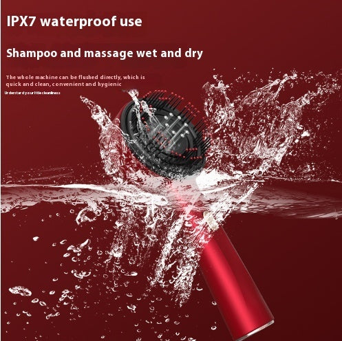 Electric Red-Light Therapy Hairbrush